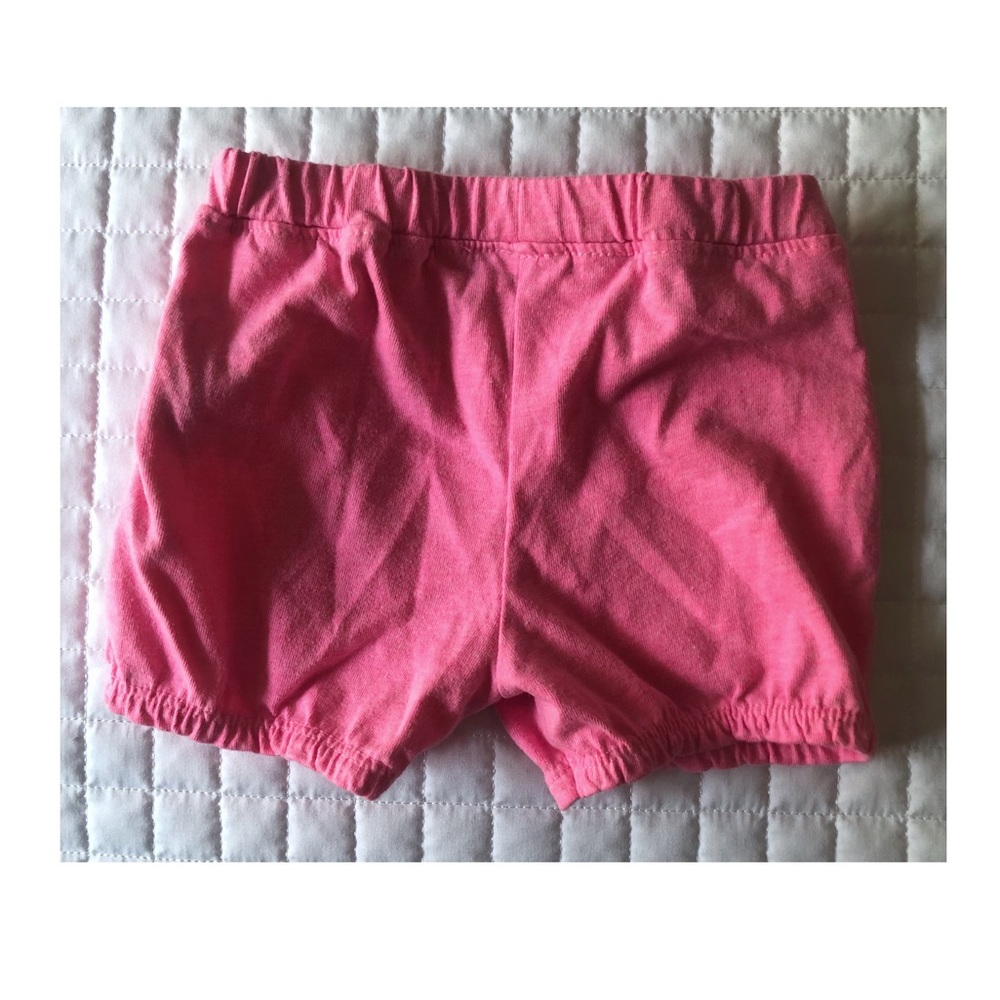 Baby Girl Pink Soft Cotton Shorts Bundle - Picture 6 of 6